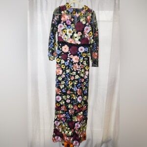 Floral Long Sleeve Dress